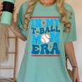 In My T-Ball Mom Era Baseball Mom Groovy Mother's Day Raglan Baseball Tee Women's Comfort Colors T-Shirt Violet In My T-Ball Mom Era Baseball Mom Groovy Mother's Day Raglan Baseball Tee Women's Comfort Colors T-Shirt Violet