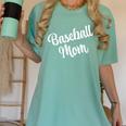 AS Tees Baseball Mom Mama Mommy Mother Women's Comfort Colors T-Shirt Violet