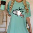 That's My Boy Leopard Heart Baseball Mom Premium Women's Comfort Colors T-Shirt Violet That's My Boy Leopard Heart Baseball Mom Premium Women's Comfort Colors T-Shirt Violet