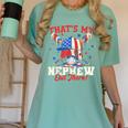 That's My Nephew Out There Baseball Cream Drip Crossed Bat Women's Comfort Colors T-Shirt Violet That's My Nephew Out There Baseball Cream Drip Crossed Bat Women's Comfort Colors T-Shirt Violet