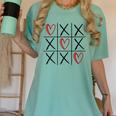 Tic Tac Toe Love Hearts Romantic Valentine Raglan Baseball Tee Women's Comfort Colors T-Shirt Violet Tic Tac Toe Love Hearts Romantic Valentine Raglan Baseball Tee Women's Comfort Colors T-Shirt Violet