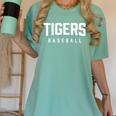 Tigers Baseball Inspired Women's Comfort Colors T-Shirt Violet