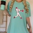 Valentines Day Baseball Batter Silhouette Heart For Men Boys Women's Comfort Colors T-Shirt Violet Valentines Day Baseball Batter Silhouette Heart For Men Boys Women's Comfort Colors T-Shirt Violet