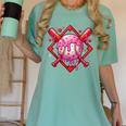Valentines Day Baseball Boys Ice Cream Drip Heart Youth Kids Women's Comfort Colors T-Shirt Violet Valentines Day Baseball Boys Ice Cream Drip Heart Youth Kids Women's Comfort Colors T-Shirt Violet