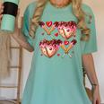 Valentines Day Drip Heart Baseball XOXO Boys Kids Men Sport Women's Comfort Colors T-Shirt Violet Valentines Day Drip Heart Baseball XOXO Boys Kids Men Sport Women's Comfort Colors T-Shirt Violet