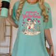 Valentine’s Day Western Life Cowboys Cupid Howdy Valentine Raglan Baseball Tee Women's Comfort Colors T-Shirt Violet Valentine’s Day Western Life Cowboys Cupid Howdy Valentine Raglan Baseball Tee Women's Comfort Colors T-Shirt Violet
