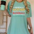 When A Mother Signs Child Up For Baseball Baseball Mom Premium Women's Comfort Colors T-Shirt Violet When A Mother Signs Child Up For Baseball Baseball Mom Premium Women's Comfort Colors T-Shirt Violet