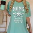 Women's Baseball Mom Moms Against Baseball Pants Proud Women's Comfort Colors T-Shirt Violet Women's Baseball Mom Moms Against Baseball Pants Proud Women's Comfort Colors T-Shirt Violet