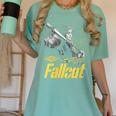 Women's Fallout TV Series Lucy Do Unto Others Baseball Bat Gamer Women's Comfort Colors T-Shirt Violet
