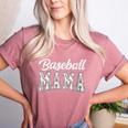 Baseball Mama Baseball Mom Women Proud Retro Women's Heather T-Shirt Heather Mauve Baseball Mama Baseball Mom Women Proud Retro Women's Heather T-Shirt Heather Mauve