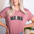 Baseball Mama Rocks Lightning Baseball Mom Mother's Day Women's Heather T-Shirt Heather Mauve Baseball Mama Rocks Lightning Baseball Mom Mother's Day Women's Heather T-Shirt Heather Mauve