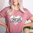 Baseball Mama Scribble Heart Baseball Mom Sports Team Tball Women's Heather T-Shirt Heather Mauve Baseball Mama Scribble Heart Baseball Mom Sports Team Tball Women's Heather T-Shirt Heather Mauve