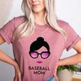 Baseball Mom Activity Mom Women's Heather T-Shirt Heather Mauve Baseball Mom Activity Mom Women's Heather T-Shirt Heather Mauve