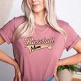 Baseball Mom Best Mama Cute Throwback Classic Women's Heather T-Shirt Heather Mauve Baseball Mom Best Mama Cute Throwback Classic Women's Heather T-Shirt Heather Mauve