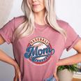 Baseball Mom Crazy Proud Always Loud Mother's Day Women's Heather T-Shirt Heather Mauve Baseball Mom Crazy Proud Always Loud Mother's Day Women's Heather T-Shirt Heather Mauve