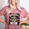 Baseball Mom Dog Mother's In My Baseball Mom Era Women's Heather T-Shirt Heather Mauve Baseball Mom Dog Mother's In My Baseball Mom Era Women's Heather T-Shirt Heather Mauve