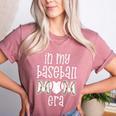 Baseball Mom Era Gameday In My Baseball Mom Era Women's Heather T-Shirt Heather Mauve