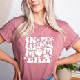 In My Baseball Mom Era Baseball Mama Groovy Sports Parent Women's Heather T-Shirt Heather Mauve In My Baseball Mom Era Baseball Mama Groovy Sports Parent Women's Heather T-Shirt Heather Mauve