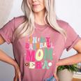 In My Baseball Mom Era Baseball Mama Women's Heather T-Shirt Heather Mauve In My Baseball Mom Era Baseball Mama Women's Heather T-Shirt Heather Mauve