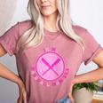 In My Baseball Mom Era Retro Game Day Mom Era 2 Sides Women's Heather T-Shirt Heather Mauve In My Baseball Mom Era Retro Game Day Mom Era 2 Sides Women's Heather T-Shirt Heather Mauve