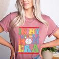 In My Baseball Mom Era Tee Bunny Ears Rabbit Baseball Women's Heather T-Shirt Heather Mauve
