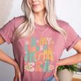 In My Baseball Mom Era Women's Heather T-Shirt Heather Mauve