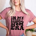 In My Baseball Mom Era Baseball Women's Heather T-Shirt Heather Mauve
