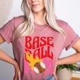 Baseball Mom Game Day Trendy Pink Leopard Mama Premium Women's Heather T-Shirt Heather Mauve Baseball Mom Game Day Trendy Pink Leopard Mama Premium Women's Heather T-Shirt Heather Mauve