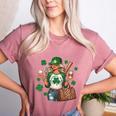 Baseball Mom Green Shamrock St Patrick Day Women Women's Heather T-Shirt Heather Mauve Baseball Mom Green Shamrock St Patrick Day Women Women's Heather T-Shirt Heather Mauve