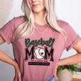 Baseball Mom Green Varsity Baseball Mama Cute Mother's Day Women's Heather T-Shirt Heather Mauve Baseball Mom Green Varsity Baseball Mama Cute Mother's Day Women's Heather T-Shirt Heather Mauve