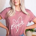 Baseball Mom Heart Game Day Mother's Day Player Women's Heather T-Shirt Heather Mauve Baseball Mom Heart Game Day Mother's Day Player Women's Heather T-Shirt Heather Mauve