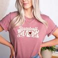 Baseball Mom Mama Mother's Day Player Women's Heather T-Shirt Heather Mauve Baseball Mom Mama Mother's Day Player Women's Heather T-Shirt Heather Mauve