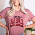 Baseball Mom Baseball Mama Mother's Day Red Loud Proud Women's Heather T-Shirt Heather Mauve Baseball Mom Baseball Mama Mother's Day Red Loud Proud Women's Heather T-Shirt Heather Mauve
