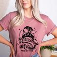 Baseball Mom May Get Loud Messy Bun Mother's Day Women's Heather T-Shirt Heather Mauve Baseball Mom May Get Loud Messy Bun Mother's Day Women's Heather T-Shirt Heather Mauve