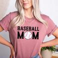 Baseball Mom Mommy Mama Mother's Day Women Retro Ball Sports Women's Heather T-Shirt Heather Mauve Baseball Mom Mommy Mama Mother's Day Women Retro Ball Sports Women's Heather T-Shirt Heather Mauve