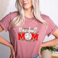 Baseball Mom Mother's Day For Mom Game Day Outfit Women's Heather T-Shirt Heather Mauve Baseball Mom Mother's Day For Mom Game Day Outfit Women's Heather T-Shirt Heather Mauve