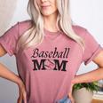 Baseball Mom Mother`s Day Women's Heather T-Shirt Heather Mauve Baseball Mom Mother`s Day Women's Heather T-Shirt Heather Mauve
