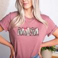 Baseball Mom With Pink Bow Women's Heather T-Shirt Heather Mauve Baseball Mom With Pink Bow Women's Heather T-Shirt Heather Mauve