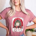 Baseball Mom Rainbow Boho Mommy Women's Heather T-Shirt Heather Mauve Baseball Mom Rainbow Boho Mommy Women's Heather T-Shirt Heather Mauve