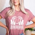 Baseball Mom Scan For Payment Sporty Humor Women's Heather T-Shirt Heather Mauve