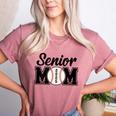 Baseball Mom Senior 2025 Mama Baseball Players High School Women's Heather T-Shirt Heather Mauve Baseball Mom Senior 2025 Mama Baseball Players High School Women's Heather T-Shirt Heather Mauve