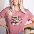 Baseball Mom Somebody's Loud Mouth Baseball Mama Women's Heather T-Shirt Heather Mauve