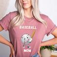 Baseball Mom Sports Quote Women's Heather T-Shirt Heather Mauve Baseball Mom Sports Quote Women's Heather T-Shirt Heather Mauve