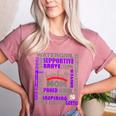 Baseball Mom Traits For Great Mothers Grey And Purple Women's Heather T-Shirt Heather Mauve Baseball Mom Traits For Great Mothers Grey And Purple Women's Heather T-Shirt Heather Mauve