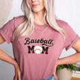 Baseball Mom Baseball Women's Heather T-Shirt Heather Mauve