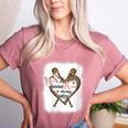 Baseball Moms Always Salty Mommy Women's Heather T-Shirt Heather Mauve Baseball Moms Always Salty Mommy Women's Heather T-Shirt Heather Mauve