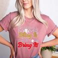 Baseball Moms Bling It & Their Sons Bring It For Women Women's Heather T-Shirt Heather Mauve Baseball Moms Bling It & Their Sons Bring It For Women Women's Heather T-Shirt Heather Mauve