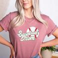 Baseball Mom's Favorite Game Day Premium Women's Heather T-Shirt Heather Mauve Baseball Mom's Favorite Game Day Premium Women's Heather T-Shirt Heather Mauve
