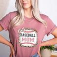 Baseball-Shirt Women Girls Mama Baseball Mom Women's Heather T-Shirt Heather Mauve Baseball-Shirt Women Girls Mama Baseball Mom Women's Heather T-Shirt Heather Mauve