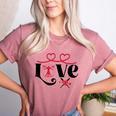 Baseball Softball Baseball Mom LOVE Baseball Women's Heather T-Shirt Heather Mauve Baseball Softball Baseball Mom LOVE Baseball Women's Heather T-Shirt Heather Mauve